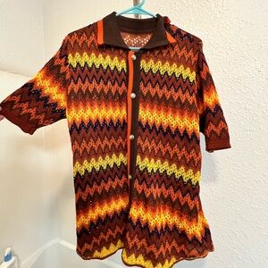 Super summery zig zag shirt